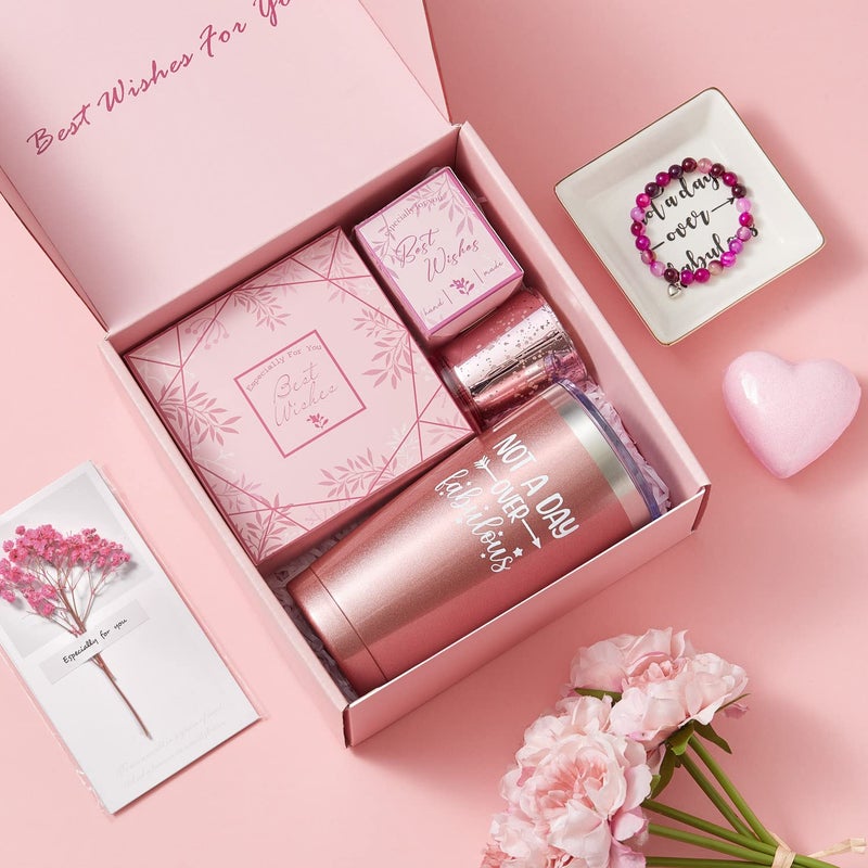 CITTA هدايا عيد الميلاد للنساء، الأم، الزوجة، لها، سلة هدايا للاسترخاء للنساء، هدايا للأم، هدايا للأخت، هدايا عيد الأم، هدايا مخصصة للنساء اللواتي لديهن كل شيء - Image 5